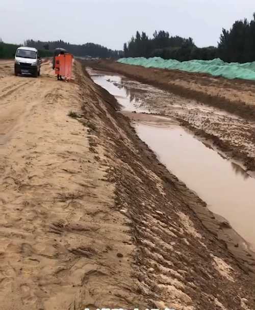 德州齐河县河道降水